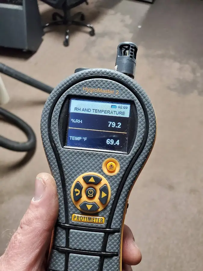 Moisture meter humidity assessment for Mold Remediation & Removal in Highland City